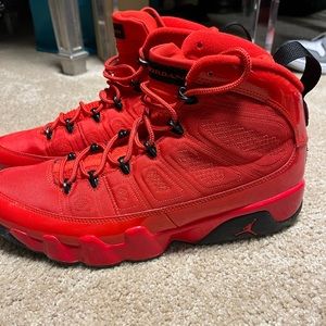 Air Jordan 9 Retro chile red size 10.5.